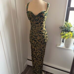 MAJORELLE Bianca floral maxi dress